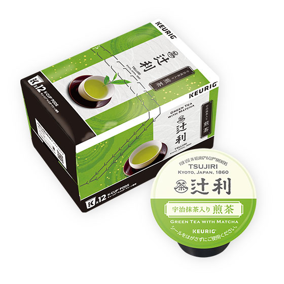 辻利 宇治抹茶入り煎茶 キューリグオンラインストア 辻利 宇治抹茶入り煎茶 キューリグオンラインストア