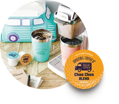 AMAZING COFFEE Choo Choo BLENDのカプセル