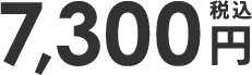 税込7,300円