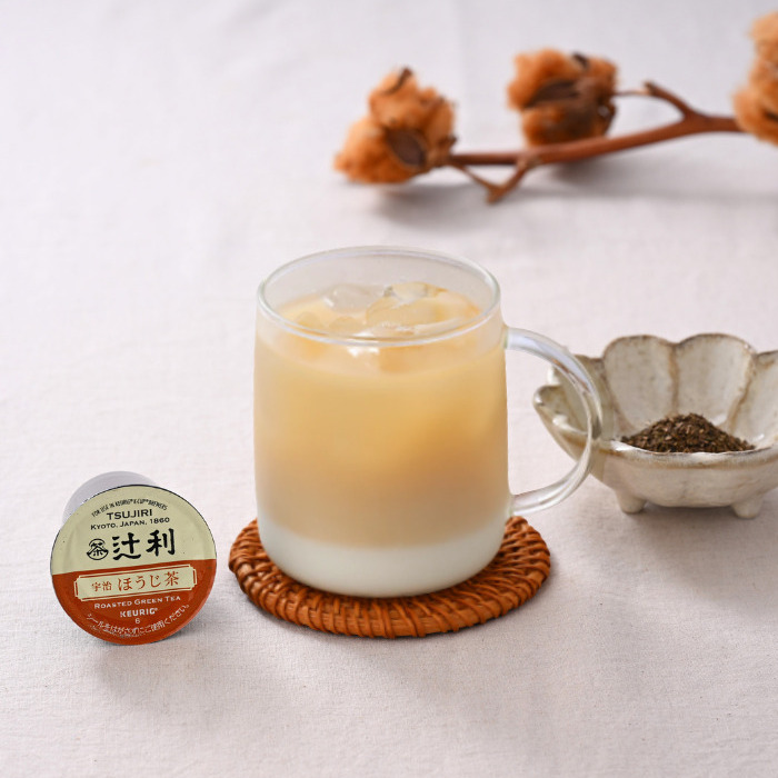 アイスほうじ茶オレ